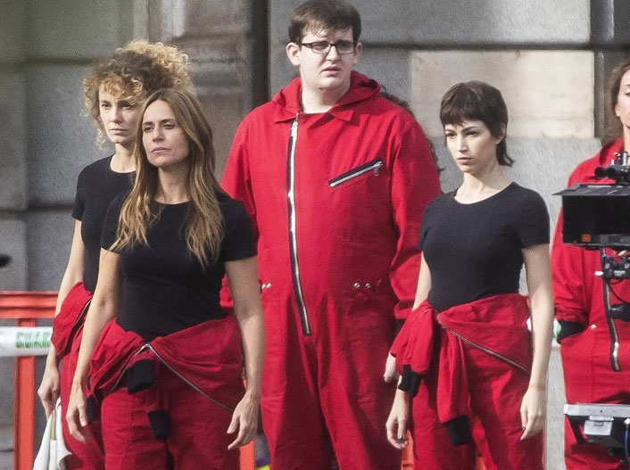 Esther Acebo as Stockholm in Money Heist