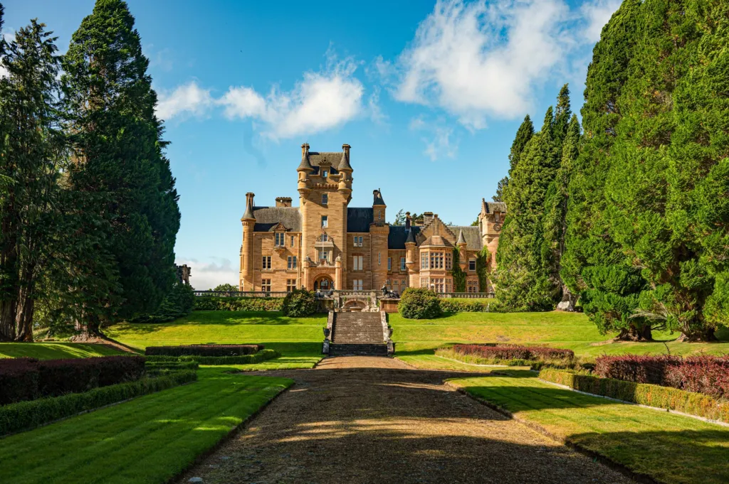Ardross Castle filming location for The Celebrity Traitors UK