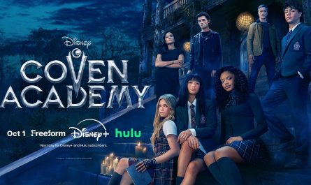 Coven Academy cast in the official Disney Plus key art